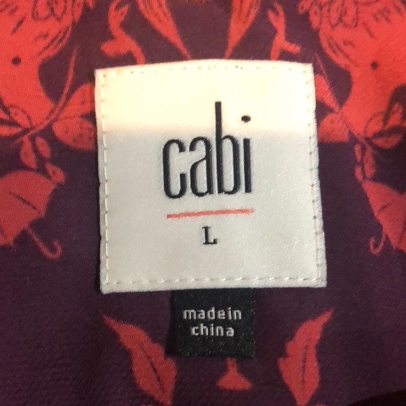 Cabi Cameo Sleeveless Blouse Large Style 3258 - Picture 4 of 5